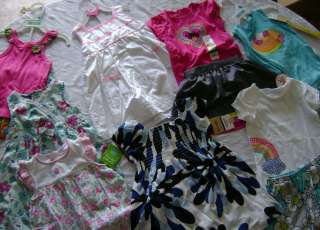 Huge lot of Carters Summer Toddler Girls 24m/2T Outfits NEW NWT  