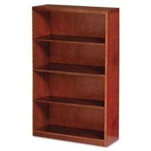Mayline MBC3668MC   Mira Series Wood Veneer 4 Shelf Bookcase, 34w x 