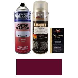 12.5 Oz. Dark Red Pearl Metallic Spray Can Paint Kit for 1992 Jeep All 