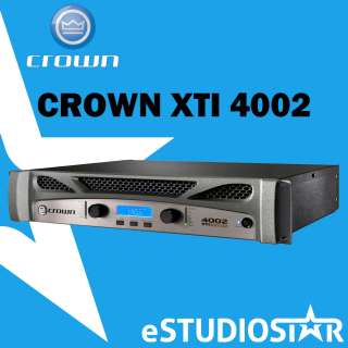 CROWN XTI4002 XTI 4002 POWER AMPLIFIER SERIES 2 XTI4000  