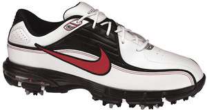 NIKE AIR RIVAL GOLF SHOES 2012 WHITE/BLACK/RED MENS NEW 091203321856 