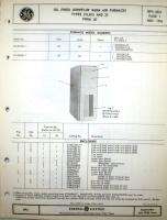 GE General Electric Oil Fired Furnace ASBESTOS Gasket 1956  