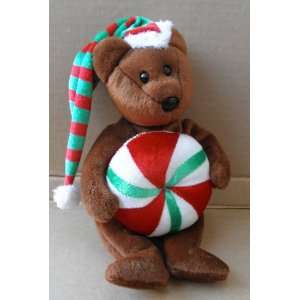  TY Beanie Babies Yummy Christmas Bear Stuffed Animal Plush 
