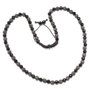 Beaded Crystal Mens Ladies Unisex Hip Hop Style Forty Black Faceted 