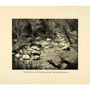   River Riverside California Fishing   Original Halftone Print: Home
