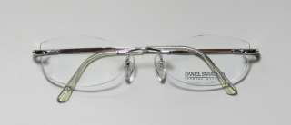 NEW DANIEL SWAROVSKI S202 52 19 130 SILVER EYEGLASS/GLASSES/FRAME 