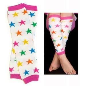   Retro bright stars baby leg warmers for girl by My Little Legs: Baby