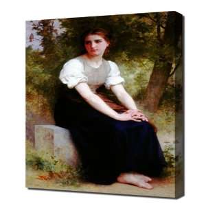  Bouguereau   The Song of the Nightingale   Framed Canvas 