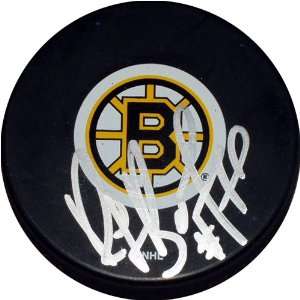  Ray Bourque Signed Puck