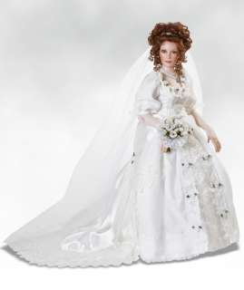 Angelina Bride, 21 Inches Bride Doll in Porcelain  