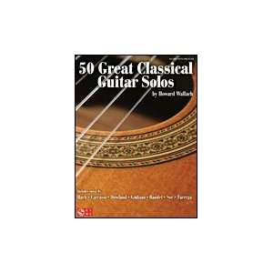  50 Great Classical Guitar Solos   Guitar Musical 