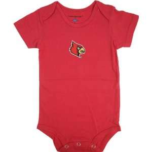  Louisville Cardinals Team Color Baby Creeper: Sports 