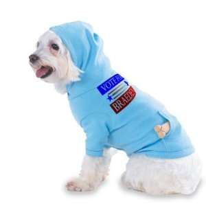  VOTE FOR BRAEDEN Hooded (Hoody) T Shirt with pocket for 