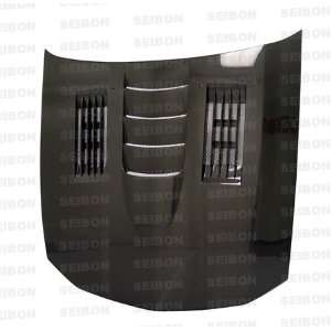  Ss style Carbon Fiber Hood for 2005 2008 Ford Mustang 