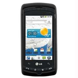  LG ( Ally ) / SnapOn Rubberized / Black Cover: Cell Phones 