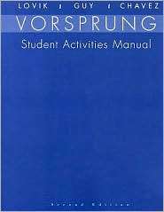 Student Activities Manual for Loviks Vorsprung A Communicative 