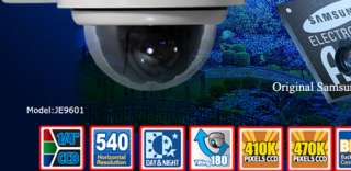 CCTV 4 inch Dome 540TVL 100x zoom PTZ Outdoor Camera  