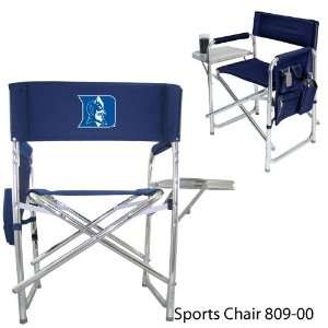 Duke University Digital Print Sports Chair Aluminum chair w/fold out 