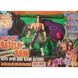   with Spin and Slam Action; with Bret Hart Action Figure: Toys & Games