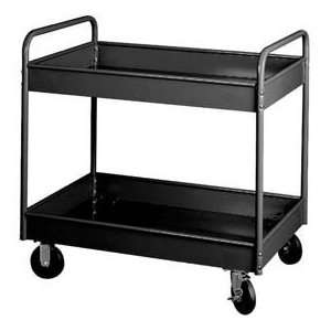  4 Deep Shelf Stock Cart, 2 Shelves, 800 Lb. Cap, 36x24x36 
