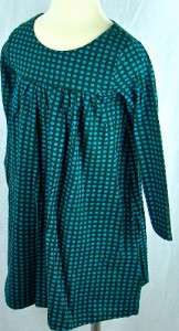   Polka Dot Olive Turquoise Dress $70 Retail Size 2Y NEW Toddler  