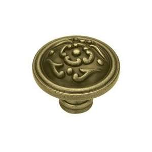 Liberty Hardware PN1510 ABT C, Knob, 1 1/2 Diameter, Tumbled Antique