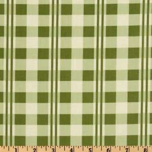  44 Wide Heavenly Peace Ribbon Plaid Evergreen Fabric By 