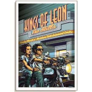  The Kings of Leon Brisbane Australia Concert Poster 