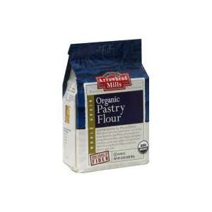 Arrowhead Mills Pastry Flour, Organic, Whole Grain, 32 oz, (pack of 3)