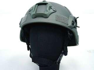 MICH TC 2000 ACH Helmet w/NVG Mount & Side Rail ACU  
