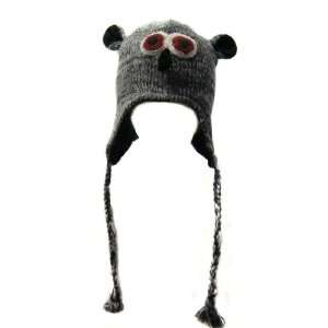  Winter Owl Animal Knit Trapper Trooper Beanie Hat 