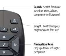   Fi features can be accessed via the convenient remote. View larger