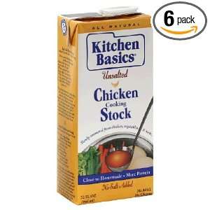 Kitchen Basics Unsalted Chicken Stock Grocery & Gourmet Food
