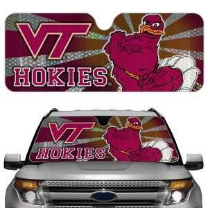 Virginia Tech Hokies Auto Sun Shade 