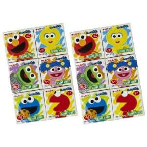 Marukawa Sesame Street Bubble Gum Sampler 2 Pack Bundle (Japanese 