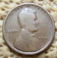1909 P Good Lincoln Wheat Cent#2953  
