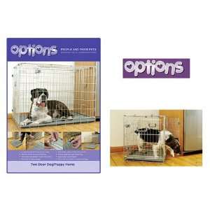  Options Fold Flat Wire Dog Crate