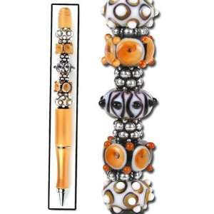   Wind Black, White, & Tan Bead Set   Pen Not Included Arts, Crafts