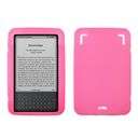 EMPIRE Hot Pink Silicone Skin Cover Case for  Kindle 3