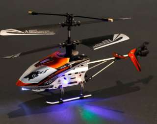 RED JXD 340 4CH Indoor Metal RC Helicopter DRIFT KING with Gyroscope 