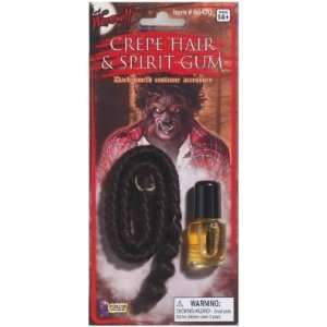   Novelties 199245 Crepe Werewolf Hair & Spirit Gum Set Toys & Games