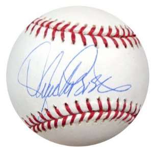  Lance Parrish Autographed MLB Baseball TriStar Holo 
