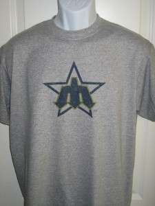 Seattle MARINERS 1980s Throwback Logo T Shirt X Large  