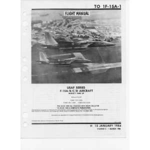   Douglas F 15 A B C Aircraft Flight Manual McDonnell Douglas Books