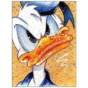  Disney Donald Duck Fun.DD.Mental Velvet Paper Giclee Print 