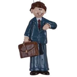  Personalized Businessman Christmas Ornament