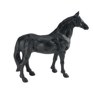  Cast Iron Black Stallion Horse Toy Garden Statue Patio Art 