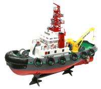 23 Remote Control Seaport Work RC Tug Boat with Lights, Water Spurt 