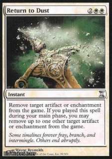 Return to Dust Near Mint Normal English Magic the Gathering MTG Time 