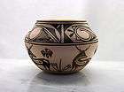 HANDMADE ZUNI POTTERY MADE BY MIKE KATSENIH  WOOW LOOK 